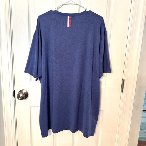 Men’s Rhoback Blitz tech tee, size XXXL, Deep Navy color - Picture 4 of 4